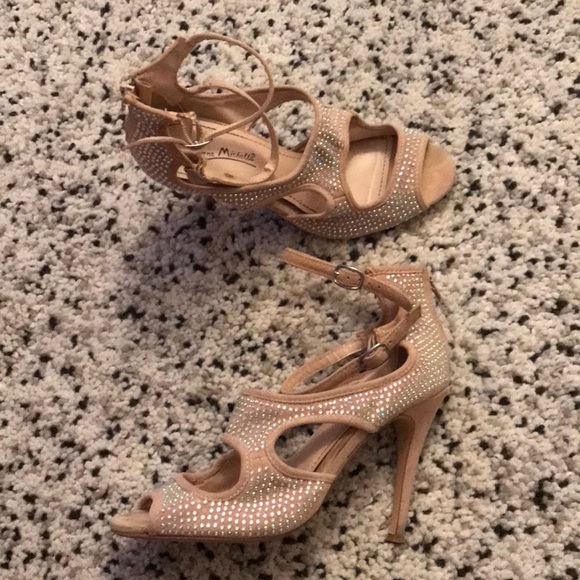 Just In✨ Suede Bling Heels - Picture 7 of 10